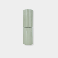 norsu Studio Salt & Pepper Grinder in sage with rubber wood body and ceramic core, minimalist Scandinavian design