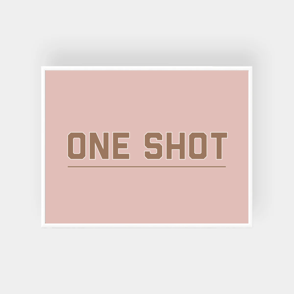 One Shot — Clubhouse Collection wall art print | Norsu Interiors