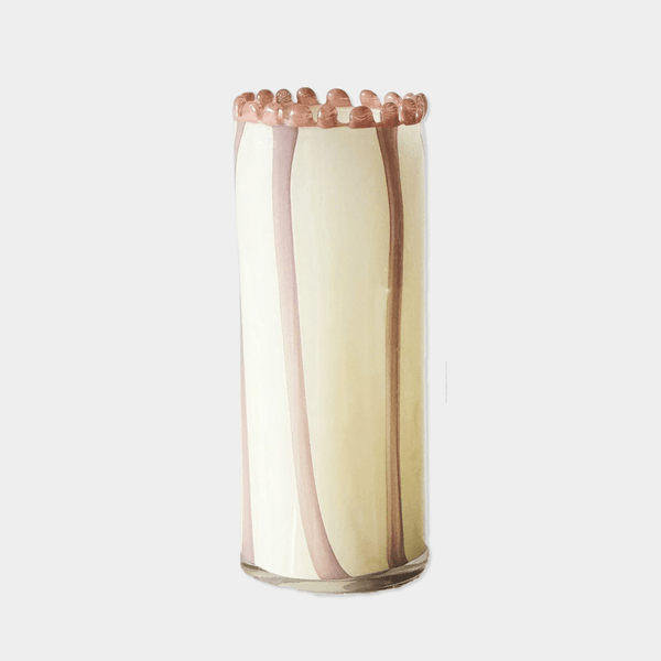 Vienna Glass Vase, Large, Nude | Norsu Interiors
