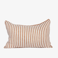Eadie Lifestyle Drift Cushion - White/Nutmeg