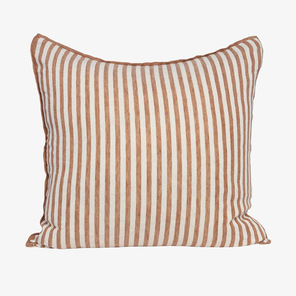 Eadie Lifestyle Drift Cushion - White/Nutmeg