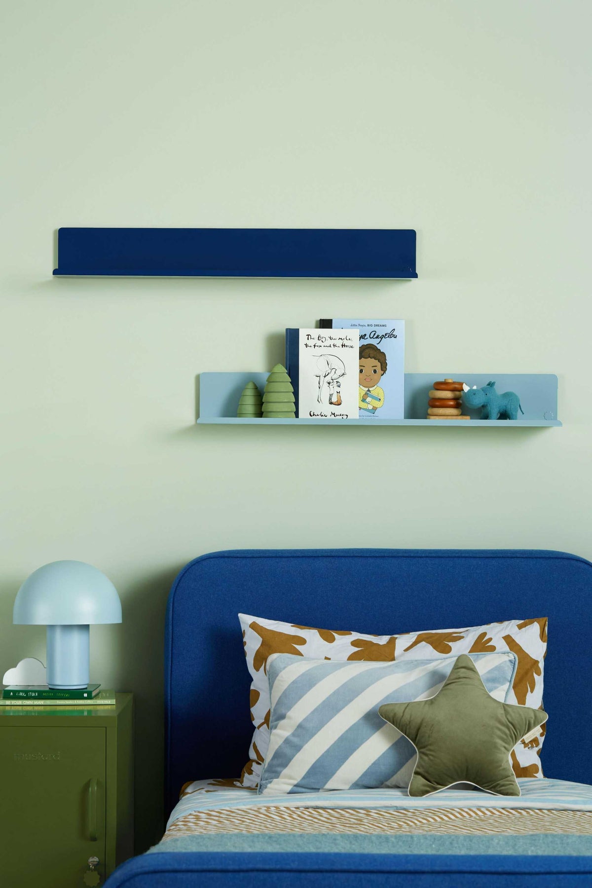 Mustard Made Wall Shelf Mustard Made The Ledge Shelves - Navy