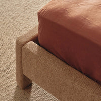 Dalia King Bed Mocha bedhead detail