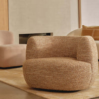 Knox Swivel Chair styled