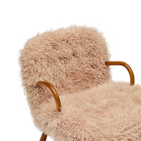 Frankie armchair ash armrest detail