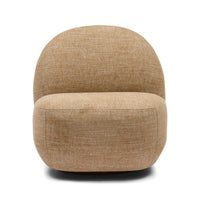 Liora Swivel Chair Oat front view