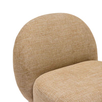 Liora Swivel Chair Oat swivel base detail