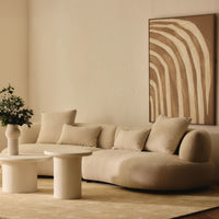 Harlow Sectional Sofa - Beige