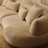Harlow Sectional Sofa - Beige