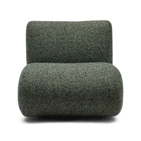 Twill Swivel Chair in Pine detail