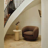 Georgia Swivel Chair styled