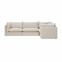 Mia Modular Sofa Dune 4 Seat Corner detail
