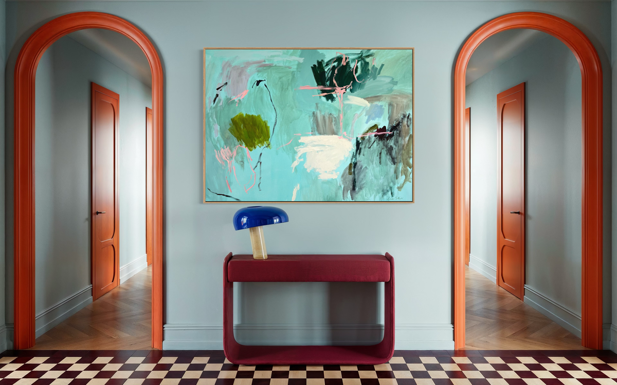 Finding Your Joy abstract canvas art print by Prudence Demarchi - colourful brushstrokes