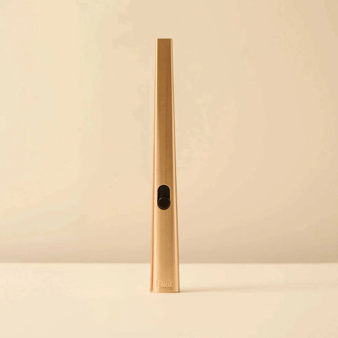Flint Candle Lighter Flint - Rechargeable Lighter - Gold
