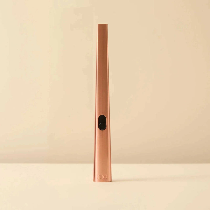 Flint Candle Lighter Flint - Rechargeable Lighter - Rose Gold