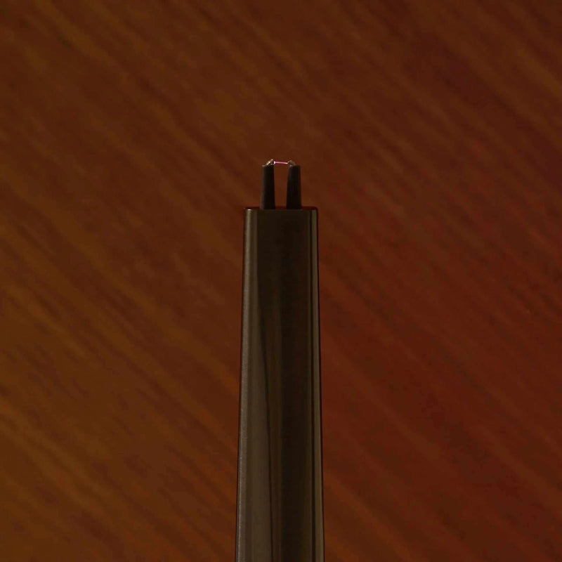 Gunmetal rechargeable lighter with electric arc ignition on wooden background