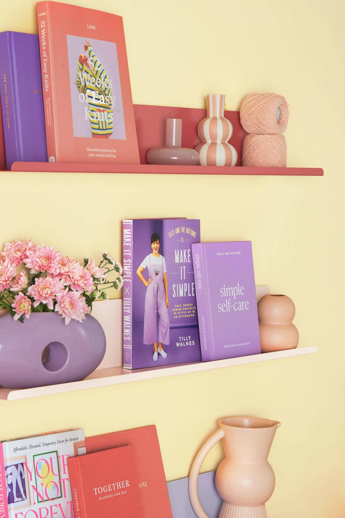 Mustard Made Wall Shelf Mustard Made The Ledge Shelves - Berry