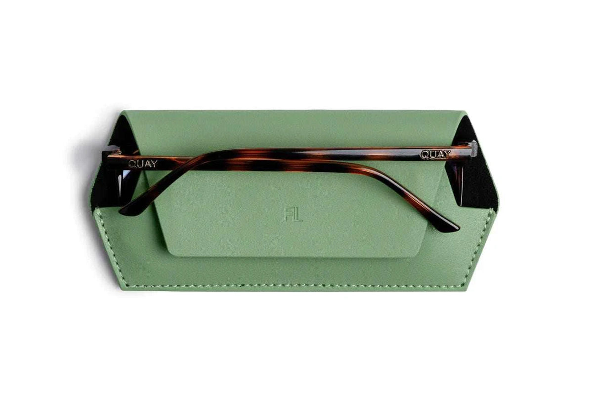 Norsu Interiors Fox and Leo Glasses Case, Sage