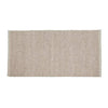 GlobeWest Tepih Maren Rug in stone color, hand woven 100% wool indoor rug with textured design.