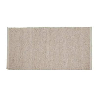 GlobeWest Tepih Maren Rug in stone color, hand woven 100% wool indoor rug with textured design.
