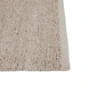 Stone color GlobeWest Tepih Maren Rug handwoven wool textured close-up corner view