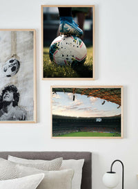 Gallery wall styling featuring the Equaliser print | Norsu Interiors
