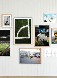 Kids room gallery wall featuring the Pitch Perfect print | Norsu Interiors