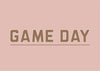 Norsu Interiors Prints Blush / 30x40cm / No Thanks Clubhouse Collection - Game Day Print - Various Sizes