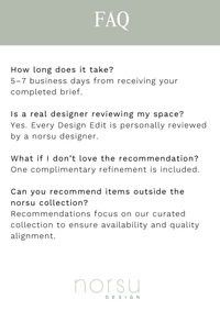 norsu DESIGN edit - Cushion packages