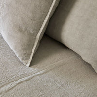 Eadie Lifestyle Luca Linen Long Lumbar - Grey
