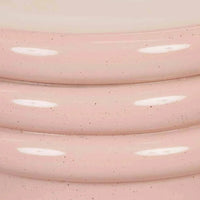 Globe West Side Tables Globe West Hanson Round Stool, Dusty Rose