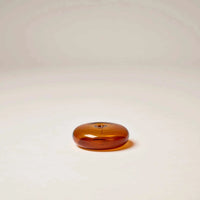 Gentle Habits Candles Gentle Habits, Glass Vessel Incense Holder - Amber