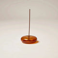 Gentle Habits, Glass Vessel Incense Holder - Amber