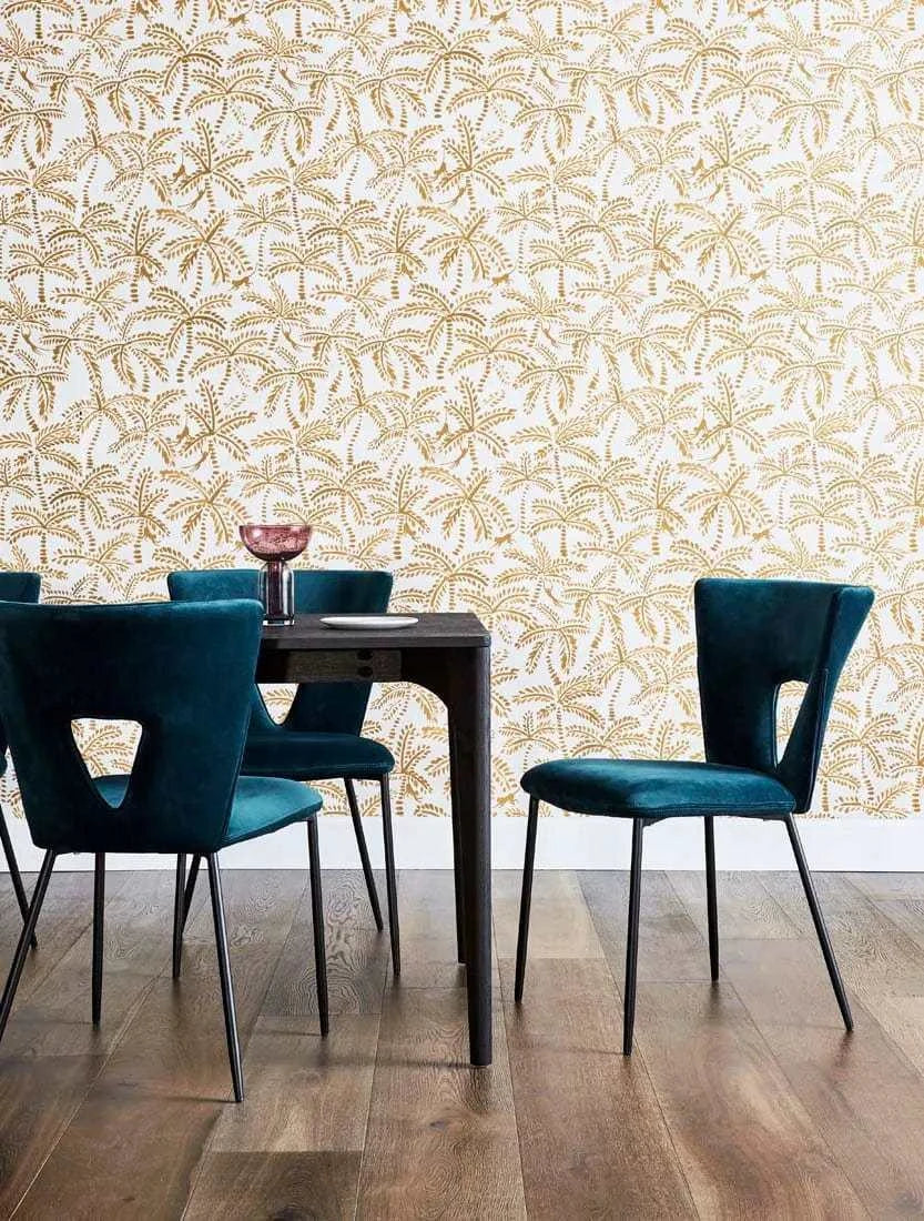 Globe West Dining Tables Globe West Huxley Curve Dining Table - Black Oak