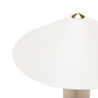 Aiko Table Lamp Silver detail