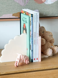 norsu Studio Acrylic Scalloped Bookends (Set of Two) – Blush
