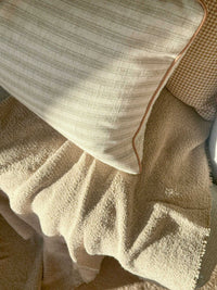 Baya Blankets & Throws Baya Cromwell Throw Blanket - Olive