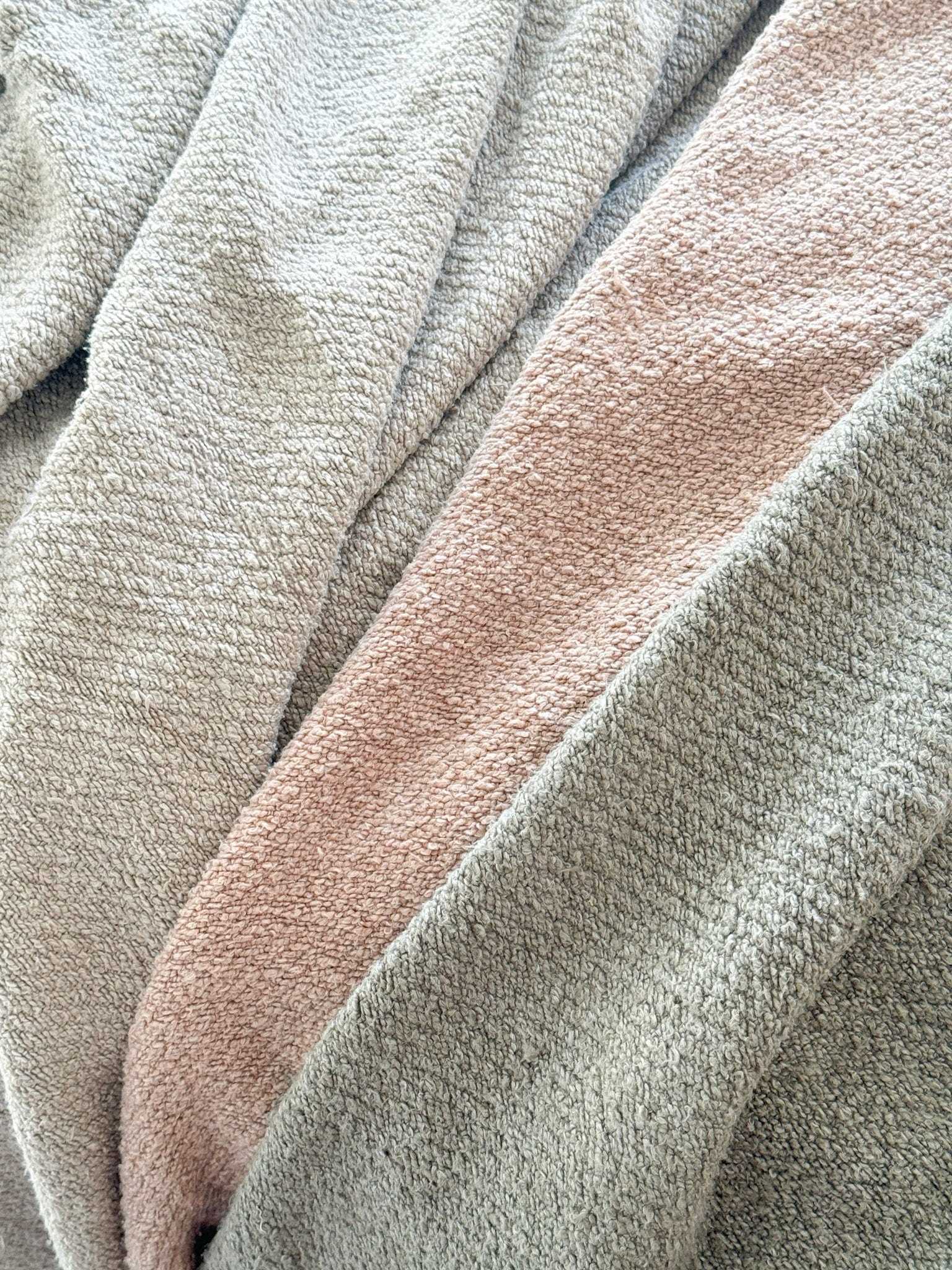 Baya Blankets & Throws Baya Cromwell Throw Blanket - Olive