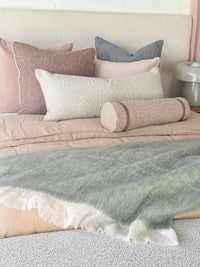 Baya Blankets & Throws Baya Sorrento Throw - Sage