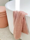 Aura Home Accessories Paros Bath Mat - Pink Clay