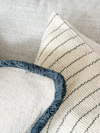 Baya Darcy Cushion - Cloudburst