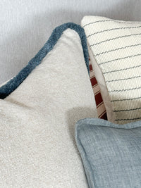 Baya Darcy Cushion - Cloudburst