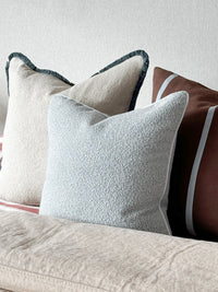 Baya Darcy Cushion - Cloudburst