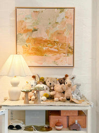 Vanni Art Prints Oak framed Vanni Limited Edition Fine Art Canvas Print - Blush of Dawn - 60x60cm - store pick up only