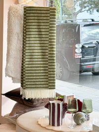Baya Noah Throw - Olive