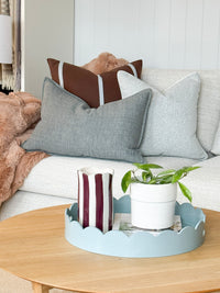 Baya Arcadia Cushion - Steel