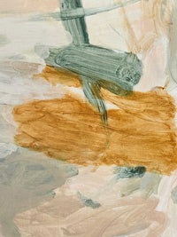 Oak framed Vanni Limited Edition Fine Art Canvas Print Breathing in the New 90x108cm with floating wood frame