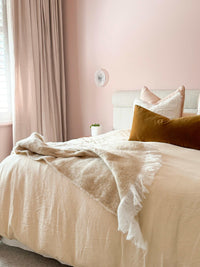 Baya Blankets & Throws Baya Sorrento Throw - Clay