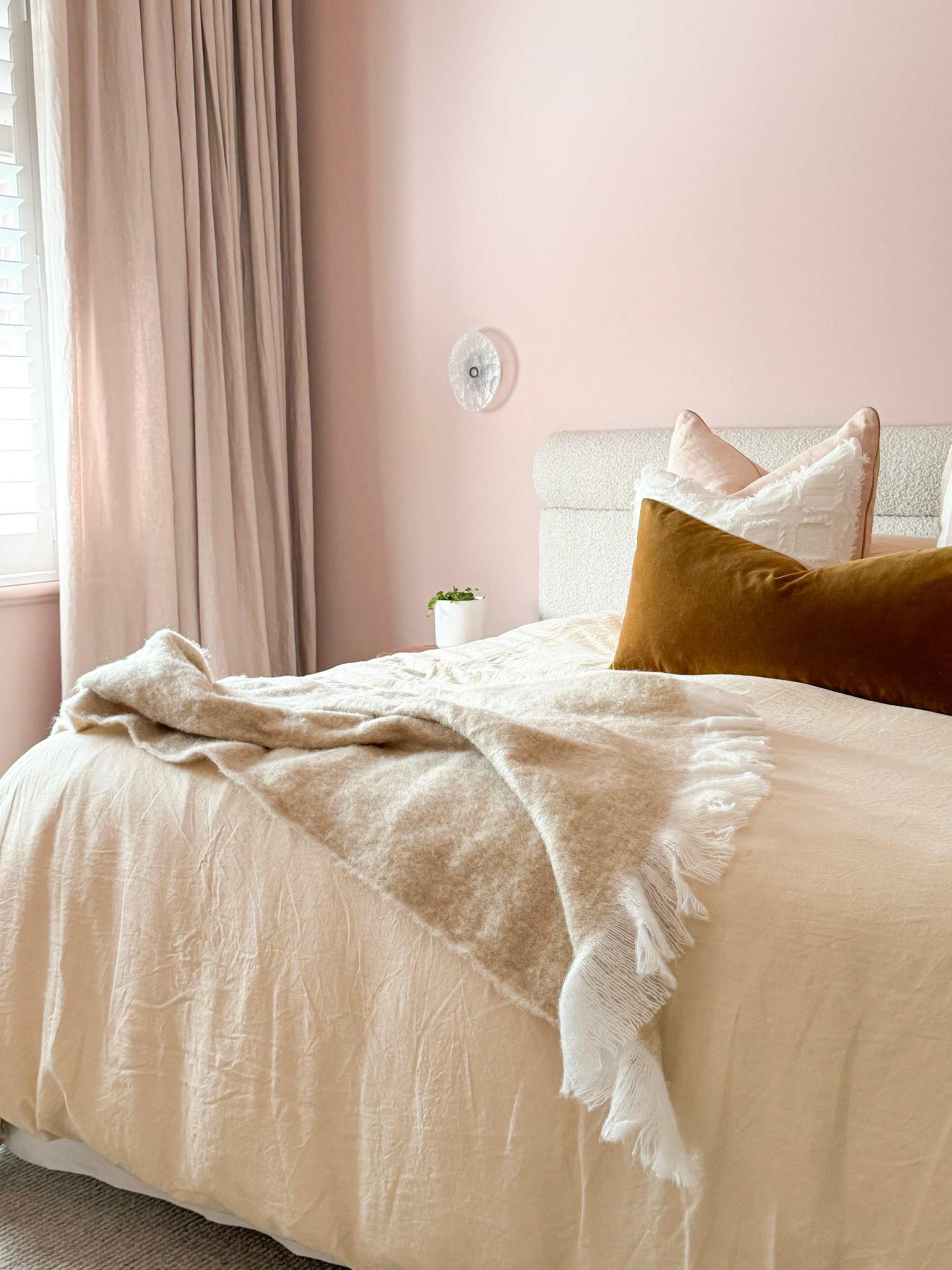 Baya Blankets & Throws Baya Sorrento Throw - Clay