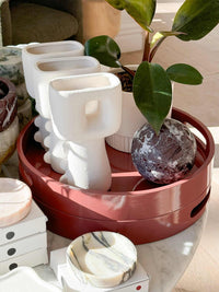 Norsu Interiors Trays Tara Tray – Burgundy